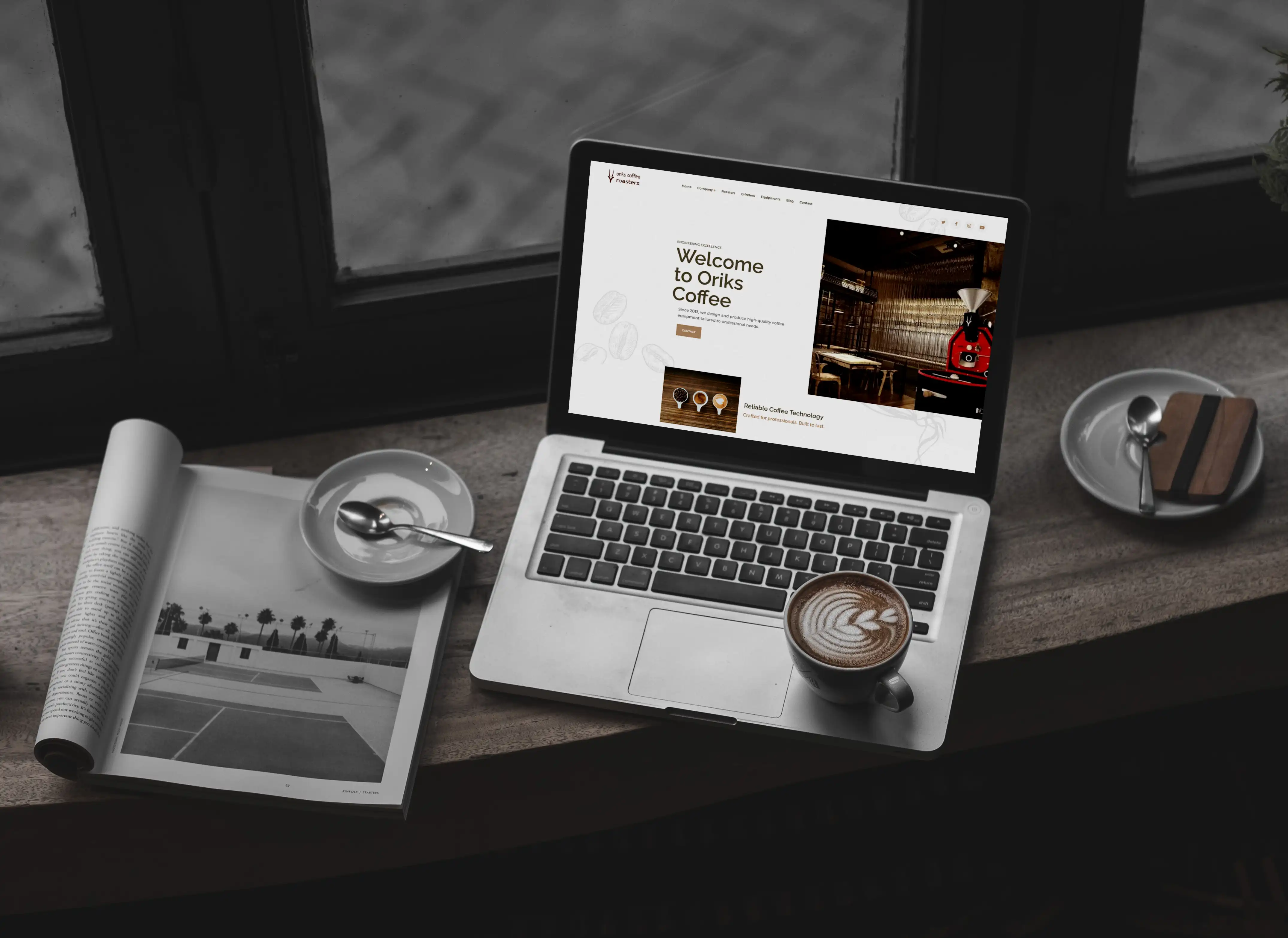Oriks Coffee Roasters Kurumsal Web Sitesi